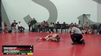 119 lbs Placement Matches (8 Team) - Owen Porterfield, Death Squad Wrest (IN) vs Ryan Hockaday, Outlaws Xtreme