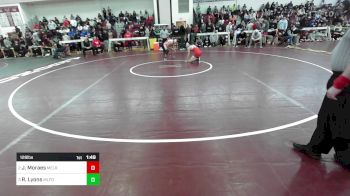 126 lbs Semifinal - Johnny Moraes, Melrose vs Robert Lyons, Milford