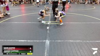 56 lbs Round 1 (6 Team) - Andrew Huffman, Ares Black vs Gavin Saxton, Ragin Raisins WC