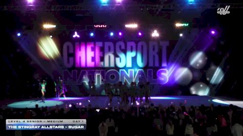 The Stingray Allstars - Sugar [2026 L4 Senior - Medium Day 1] 2026 CHEERSPORT National All Star Cheerleading Championship