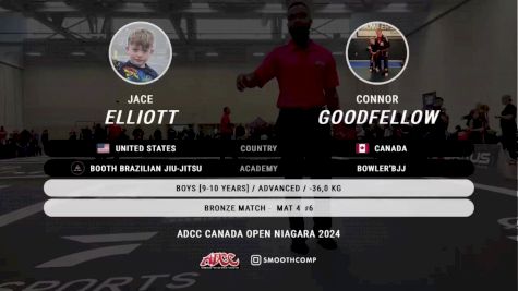 Jace Elliott vs Connor GoodfelloW 2024 ADCC Niagara Open