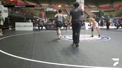 3rd Place Match - Niko Selianitis, South San Francisco Gator WC vs Kingston Cruzat, Mad Dawg Wrestling Club