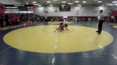 108 lbs Cons. Round 4 - Enzo Ramirez, Liberty vs Dakota Buelna, College Park