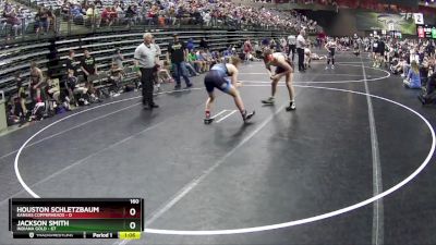 160 lbs Round 4 (6 Team) - Jackson Smith, Indiana Gold vs Houston Schletzbaum, Kansas Copperheads