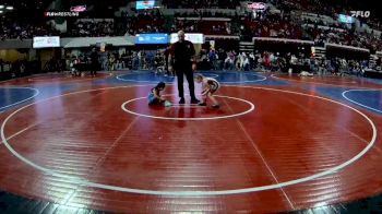 46 lbs Cons. Round 2 - Saylor Thompson, Glasgow Wrestling Club vs Sariyah Messerly, Lockwood Wrestling Club