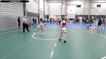 113 lbs Champ. Round 1 - Ethan McCoy, Chadron Jr Wrestling vs Joshua Gray, SBL Warriors