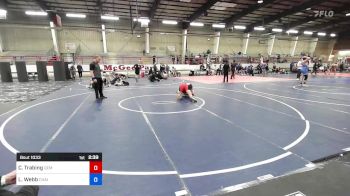 175 kg 3rd Place - Cutter Trabing, Gem City Grapplers vs Logan Webb, Chain WC