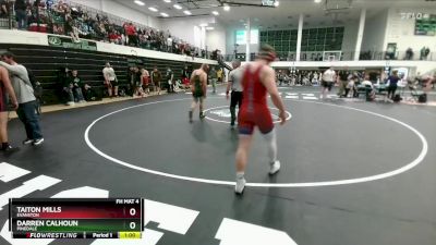 190 lbs Cons. Round 3 - Darren Calhoun, Pinedale vs Taiton Mills, Evanston