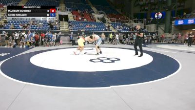 215 lbs Champ. Rd Of 128 - Jackson Bowden, Rhode Island vs Koen Kreller, Nevada