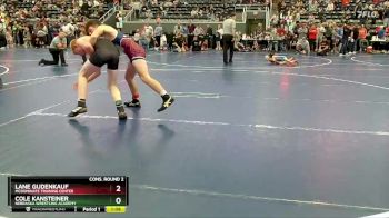 140 lbs Cons. Round 2 - Cole Kansteiner, Nebraska Wrestling Academy vs Lane Gudenkauf, Mcdominate Training Center