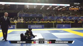 Ava Rose Ahadi vs Naomi Monaco Mensah 2026 Pan Kids Jiu-Jitsu IBJJF Championship