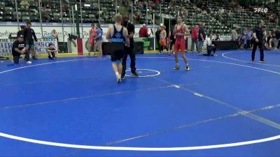 144 lbs Cons. Sub-semis - Kruz Case, Ultimate Praxis vs Noah Kauffman, Moen Wrestling Academy