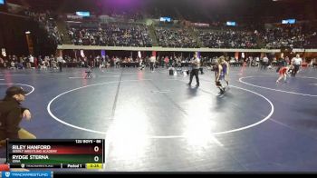 86 lbs Quarterfinal - Riley Hanford, Sebolt Wrestling Academy vs Rydge Sterna, Iowa