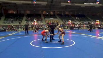 92 lbs Consolation - Jackson Barron, Summit Wrestling Academy vs Declan Koch, Aviators