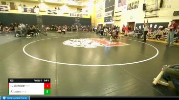 152 lbs Semifinal - Josiah Skindzier, Kittitas vs Alonzo Lopez, Selah