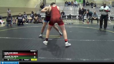 200 lbs Round 3 (6 Team) - Harland Begg, Ares vs Shane Falasca, Illinois Menace