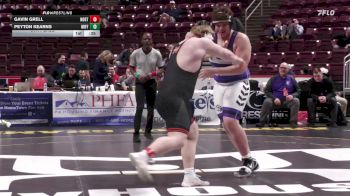 285 lbs 5th Place - Gavin Grell, Northampton vs Peyton Kearns, Mifflin County