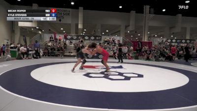 79 lbs Cons. Round 1 - Micah Roper, Viking Wrestling Club (IA) vs Kyle Stevens, Mile High Wrestling