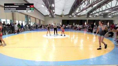 70 lbs Rr Rnd 5 - Alice Chouinard, ICWL Bruisers Girls vs Julie Fleming, Lady Assassins