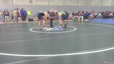 215 lbs Champ. Round 1 - Logan Sheppard, St. Patrick`s High School vs Braeden Hicks, New Albany High School