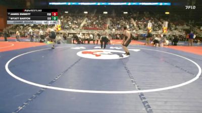 3A-285 lbs Champ. Round 1 - James Emmett, Powell vs Wyatt Barton, Cody