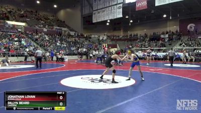 5A 113 lbs Quarterfinal - Jonathan Lovan, Russellville vs Dillyn Beard, Lakeside