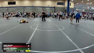 88 lbs Round 1 (4 Team) - Cole Palma, Ohio Gold vs Hayden Archbell, Junior Terps Xtreme