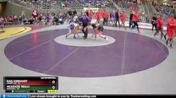 127 lbs Quarterfinal - McKenzie Reilly, Estacada vs Kaili Kirkhart, Lowell HS