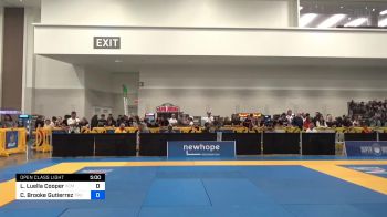 Londyn Luella Cooper vs Cameron Brooke Gutierrez 2024 IBJJF Jiu-Jitsu CON International