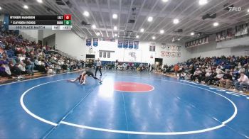 144 lbs 3rd Place Match - Ryker Hansen, Cheyenne East vs Caysen Ross, Burns/Pine Bluffs