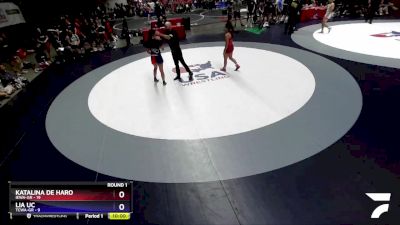 125 lbs Round 1 (16 Team) - Isabel Navarro, IEWA-GR vs Alanis Cedino, TCWA-GR