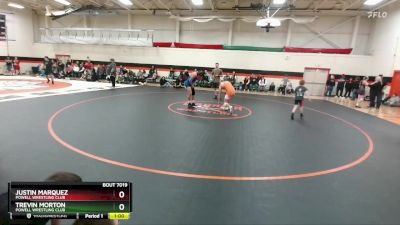 149-160 lbs Semifinal - Justin Marquez, Powell Wrestling Club vs Trevin Morton, Powell Wrestling Club