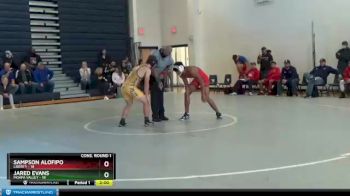160 lbs Wrestleback 1 - Sampson Alofipo, Liberty vs Jared Evans, Moapa Valley