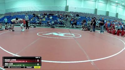 175 lbs Finals (2 Team) - Isaac Long, Center Grove Wrestling Club vs Rex Cox, Delta Wrestling Club Inc.