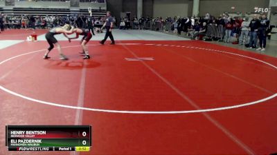 120 lbs Champ. Round 1 - Henry Bentson, Redwood Valley vs Eli Pazdernik, Mahnomen-Waubun