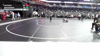 65 lbs Consi Of 4 - Ace Durao, Bartlesville WC vs Hank Waskow, Jesup Mat Club