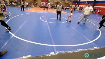 82-88 lbs Rr Rnd 3 - Breanna Hunt, Heat vs Riley Woods, Salina Wrestling Club