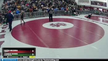 132 lbs Cons. Semi - Mateo Becerra, Liberty vs Conrick Baines, SLAM! NEVADA