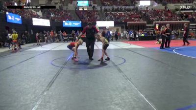 73 lbs Semifinal - Nayla O`Neill, Silver Valley Wrestling Club vs Kirby Kegel, Falls Academy