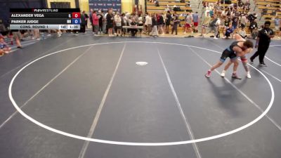 165 lbs Cons. Round 1 - Alexander Vega, IL vs Parker Judge, MN