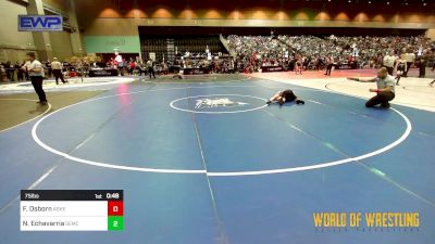 75 lbs Round Of 16 - Frederick Osborn, Askeo International Matclub vs Nicholas Echavarria, Salem Elite Mat Club