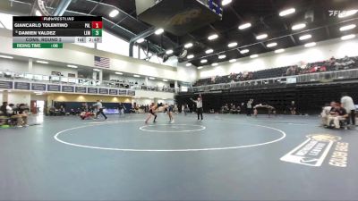 165 lbs Cons. Round 2 - Damien Valdez, Lemoore College vs Giancarlo Tolentino, Palomar College
