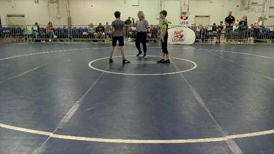 76-81 lbs Round 2 - Eli Tuttle, Tar Heel Kids Wrestling Club vs James Radvansky, North Carolina