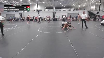 120 lbs Round 4 (6 Team) - Dakota Santamaria, GT Nation vs Kelly Sullivan, Barn Brothers BlueWave