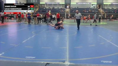 125 lbs Quarterfinal - Lucas Vannostrand, Apprentice School vs Ahmed Daoud, Rome