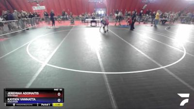 126 lbs Cons. Round 1 - Jeremiah Adomaitis, Wisconsin vs Kayden Vannatta, Wisconsin