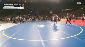 6A Boys 132 lbs Cons. Semi - Gerardo Rodriguez Gonzalez, Century Boys vs Joshua Sprague, Tigard Boys