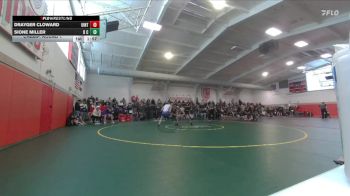 120 lbs Champ. Round 1 - Sione Miller, Douglas County vs Drayger Cloward, Uintah