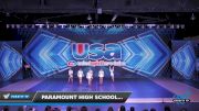 Paramount High School - Paramount Pirates [2022 Varsity - Song/Pom - Intermediate] 2022 USA Nationals: Spirit/College/Junior