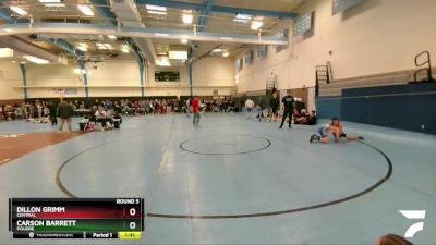 105-108 lbs Round 5 - Carson Barrett, Poudre vs Dillon Grimm, Central